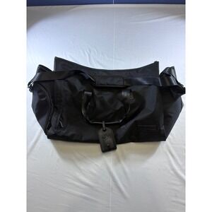 DraftKings Convertible Duffel Garment Bag Black Travel Weekender Suit Carrier